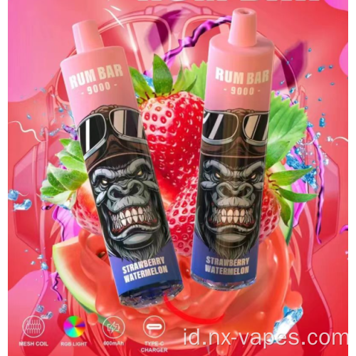 Rum Bar 9000 Puffs Vape Wholesale